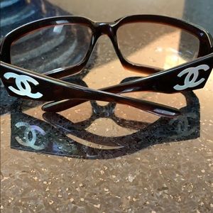 100% Authentic Chanel Sunglasses Mother of Pearl